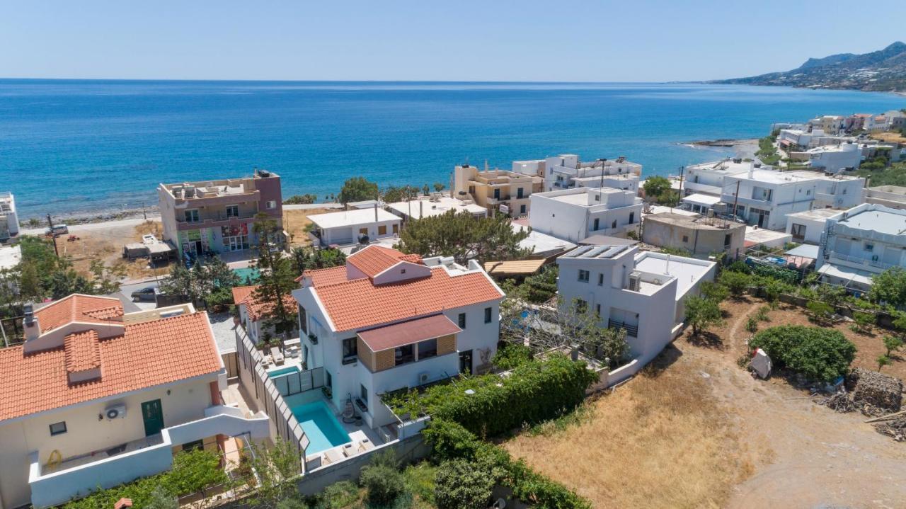 Paradisos Luxury Villas Next To Beach Koutsouras Exterior photo