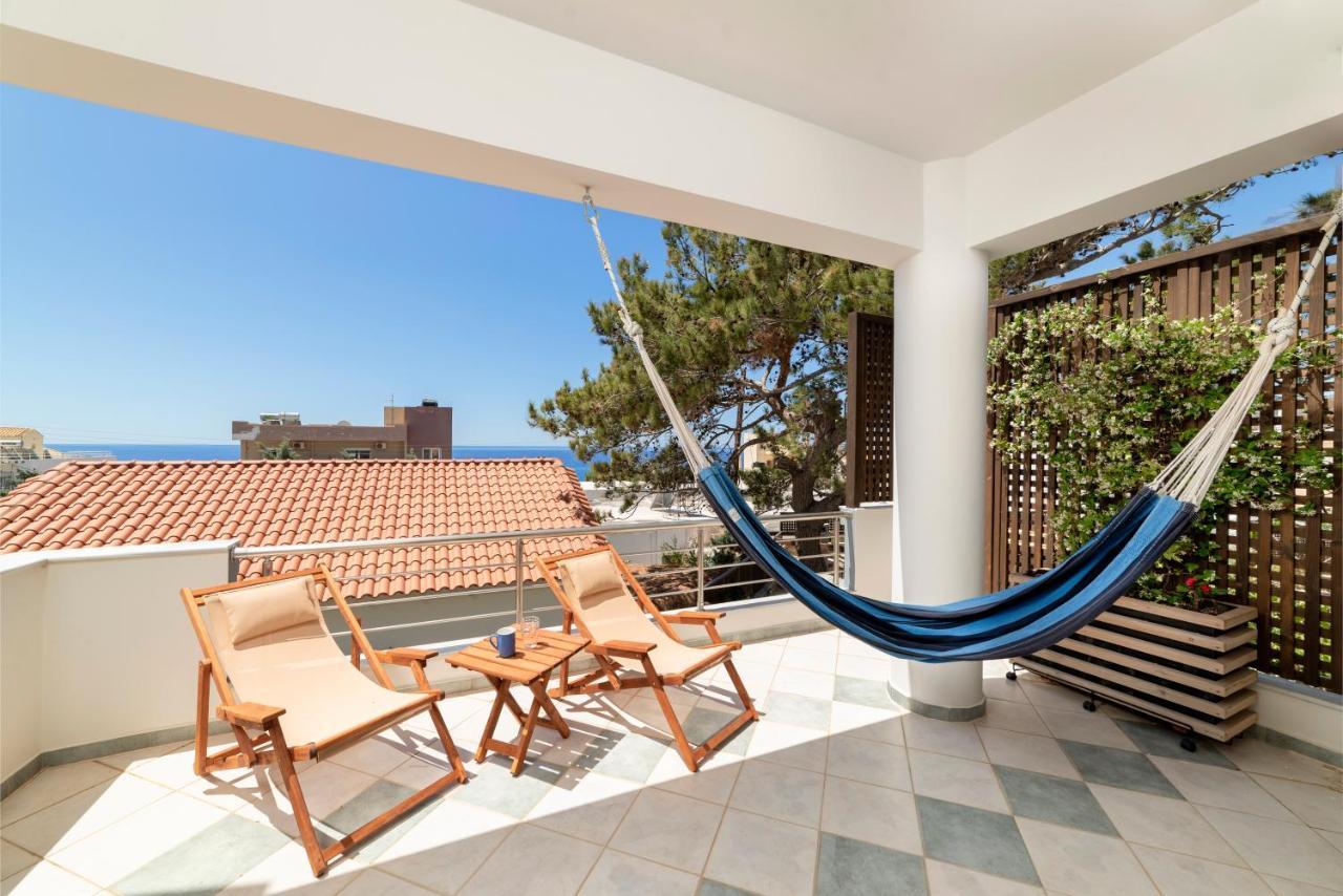 Paradisos Luxury Villas Next To Beach Koutsouras Exterior photo