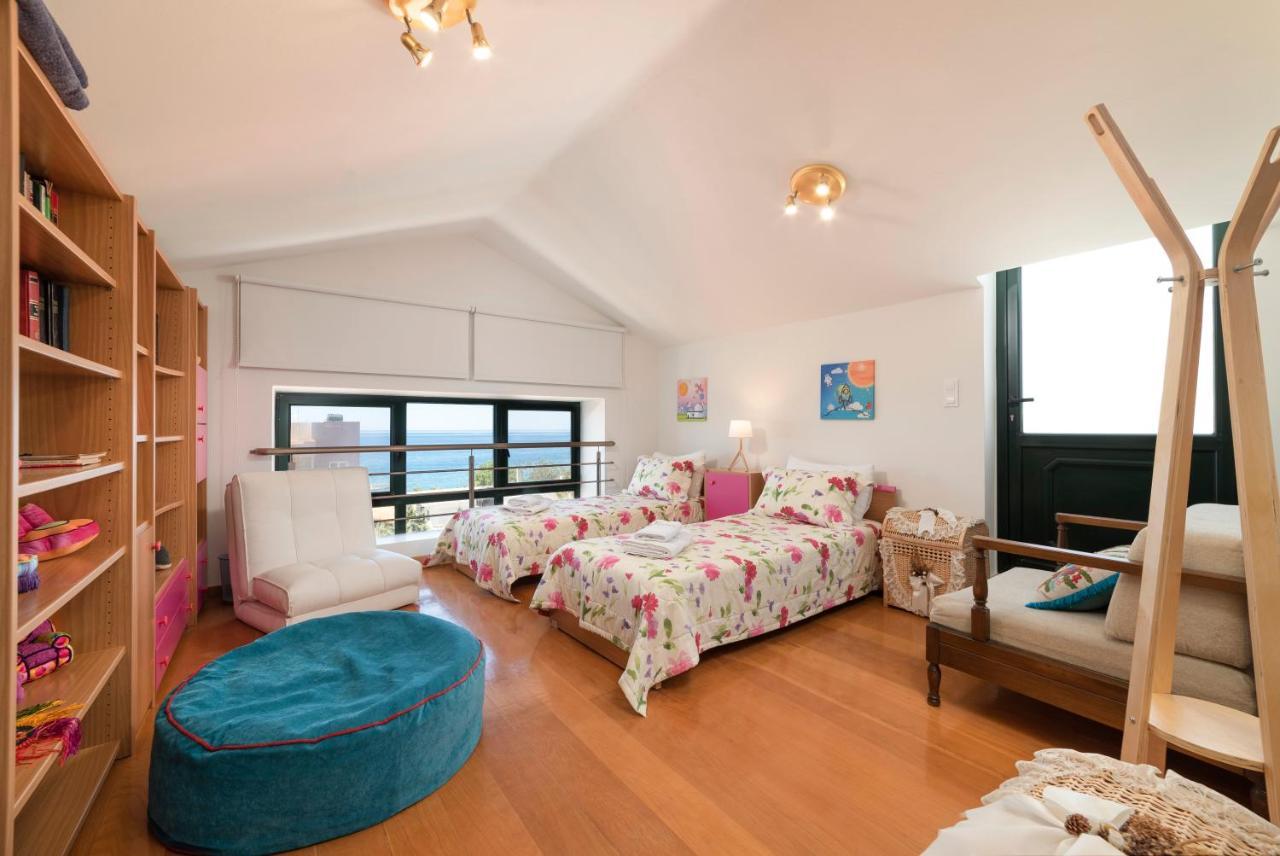 Paradisos Luxury Villas Next To Beach Koutsouras Exterior photo