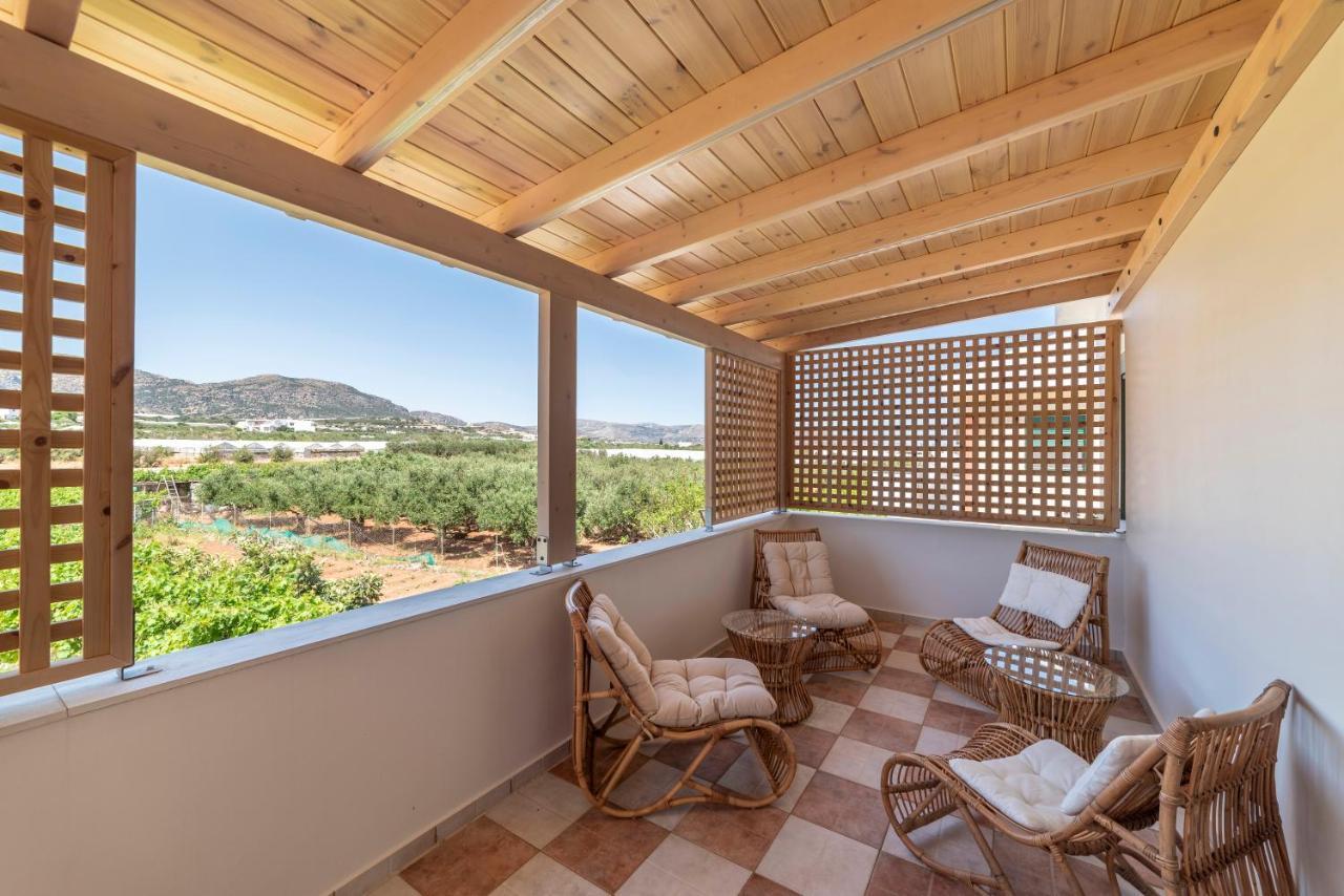 Paradisos Luxury Villas Next To Beach Koutsouras Exterior photo