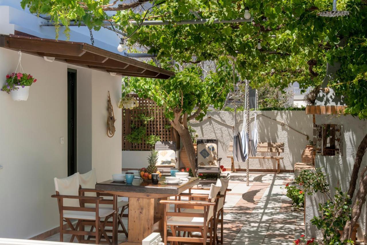 Paradisos Luxury Villas Next To Beach Koutsouras Exterior photo